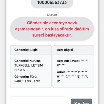 Kargo Teslimatında Yaşanan Gecikme Ve İletişim Sorunları