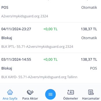 Hesabımdan İzinsiz 650 TL Çekildi, Müşteri Hizmetleri Yok