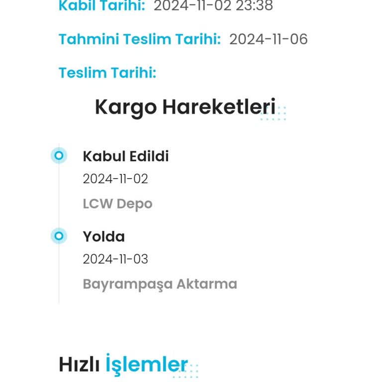 Kargo Takip Sistemi Sorunu Ve Teslimat Belirsizliği