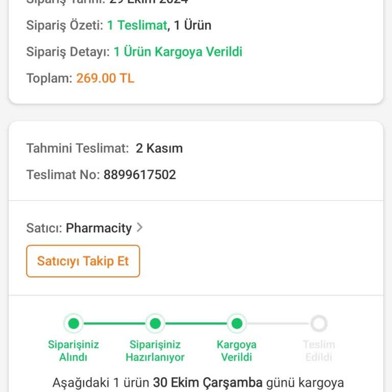 Kayıp Kargo Ve İlgisiz Hizmet