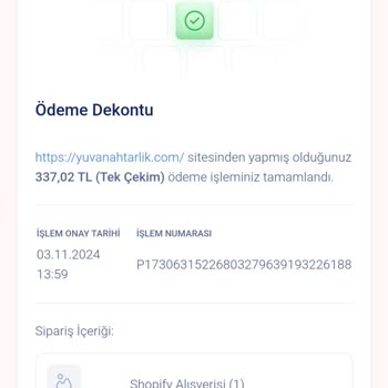 Sipariş Verildi, Ürünler Ve İletişim Yok!