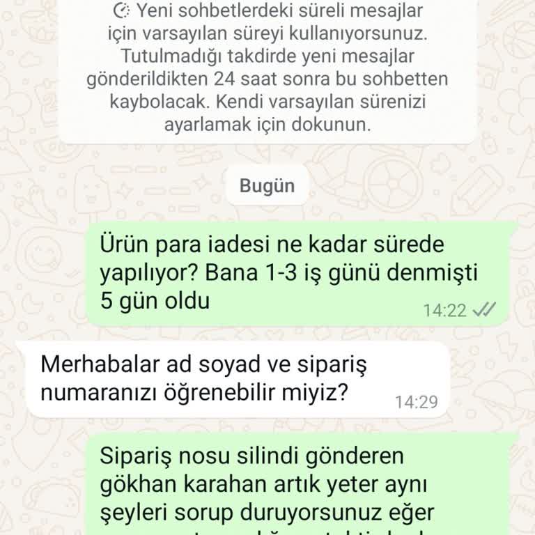 Kochler Firması İle Yaşanan Kargo Ve İade Sorunları
