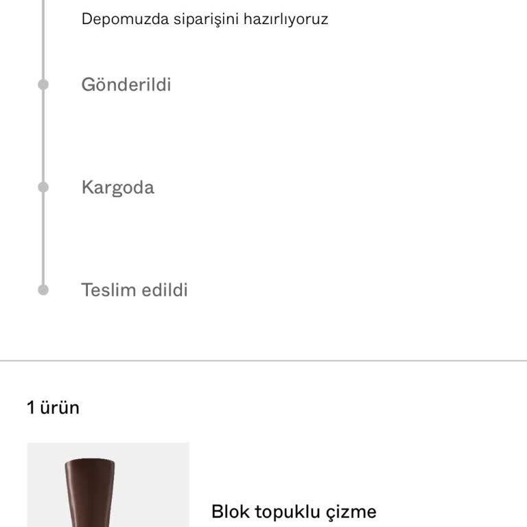 Bershka Çizme Siparişim Neden Hala Kargoya Verilmedi?