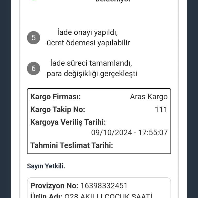 Sok Market'ten Alınan Akıllı Saatin İade Sürecinde Sorunlar