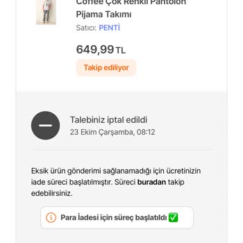 Penti'nin 1+1 Kampanyasıyla Yaşadığım İptaller Ve Hayal Kırıklığı