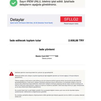 Uçak Bileti İptalinde Yüksek Kesinti Şoku