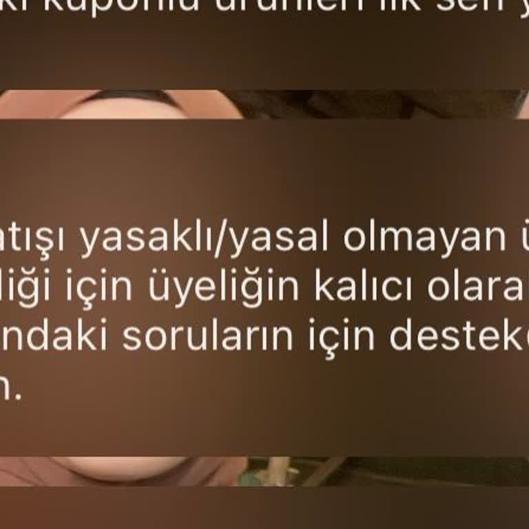 Hesabımın Anlamsız Yasağı Ve İptal Edilemeyen Siparişler