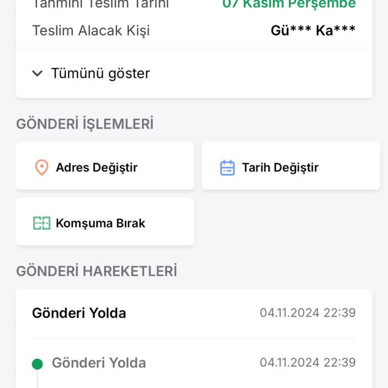Teslim Edilmeyen Kargo Mağduriyeti