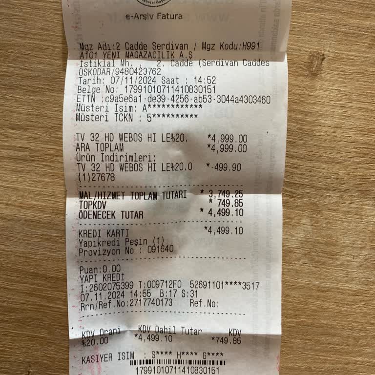 Kurulum Ücreti Sürprizi