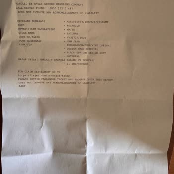 Ajet Firması İle Yolculuk Sonrası Kırılan Valizlerim İçin Çözüm Bulunamadı