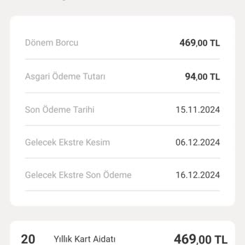 VakıfBank Kredi Kartı Aidat Ücretinin İadesi Talebi