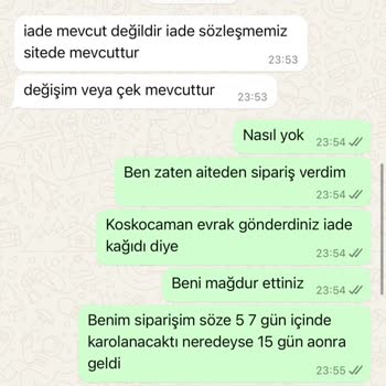 İade Sürecinde Mağduriyet Ve Yanıltıcı Bilgilendirme