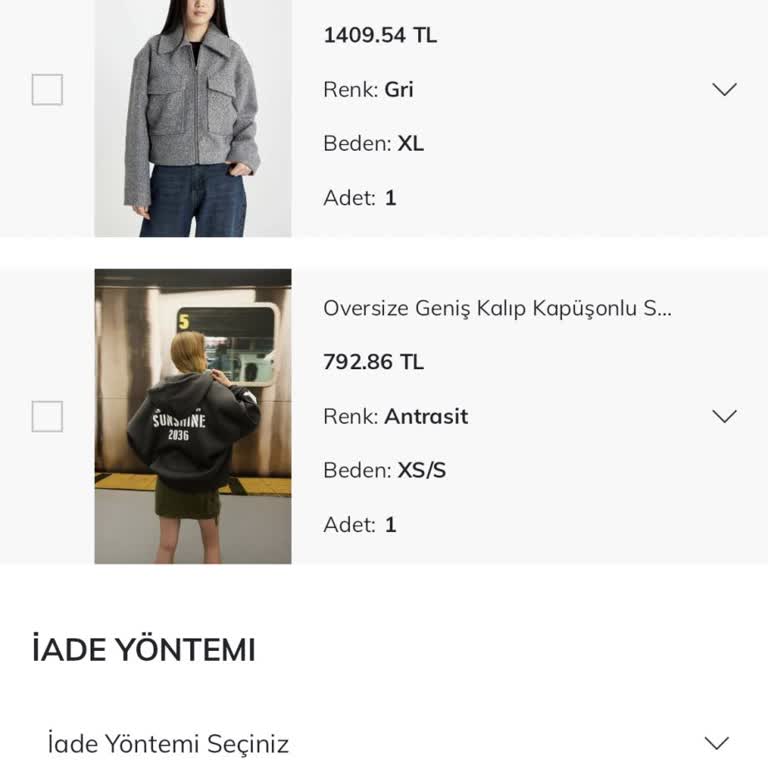 DeFacto Online İade Sorunu