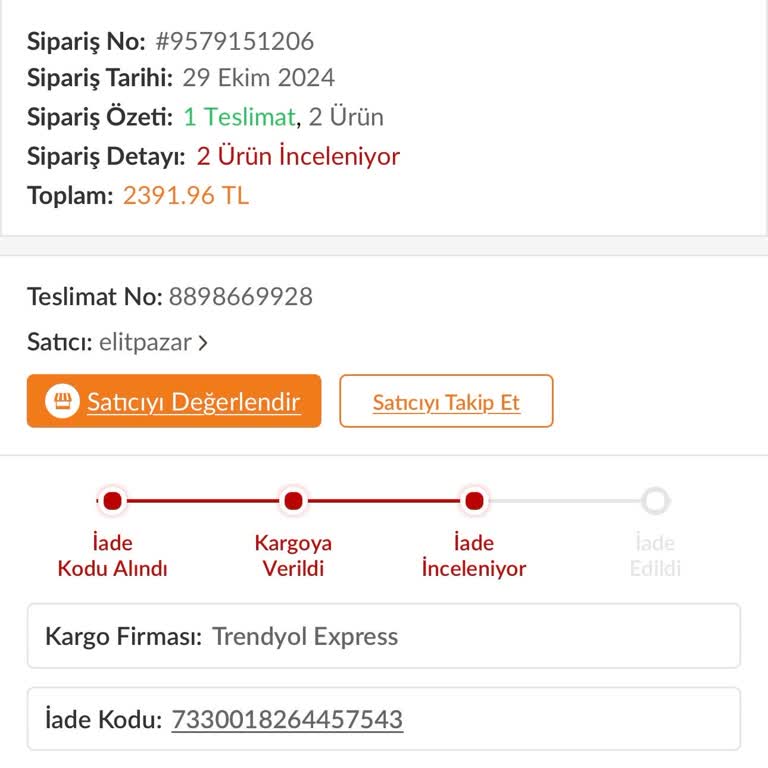 Yanlış Beden Dizlik İadesinde Geciken Para İadesi