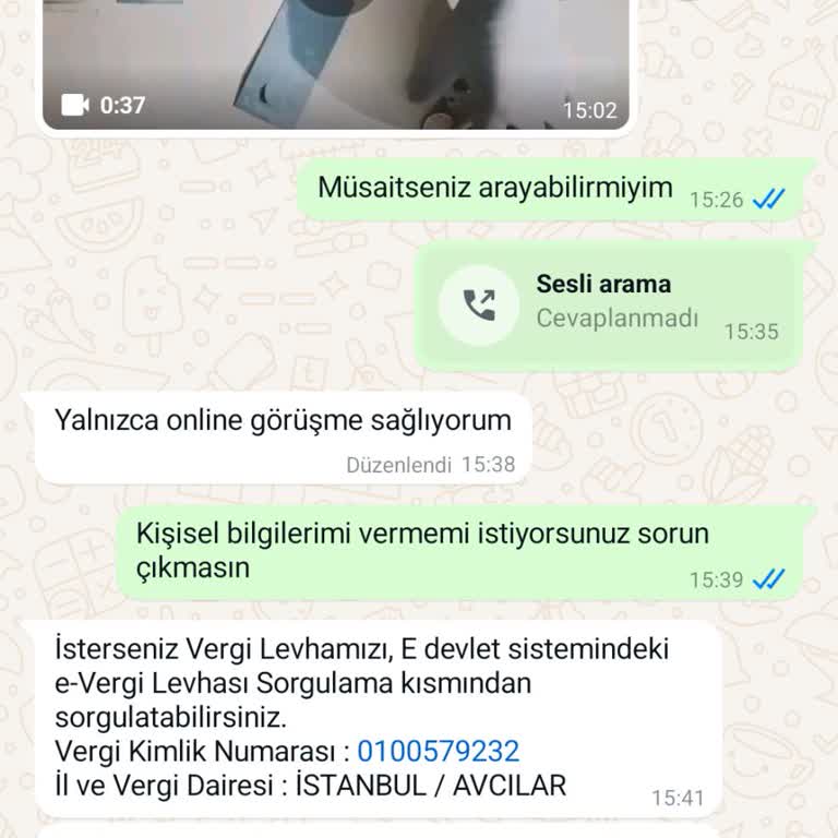 Kişisel Bilgilerin İzinsiz Kullanımı Hakkında Uyarı