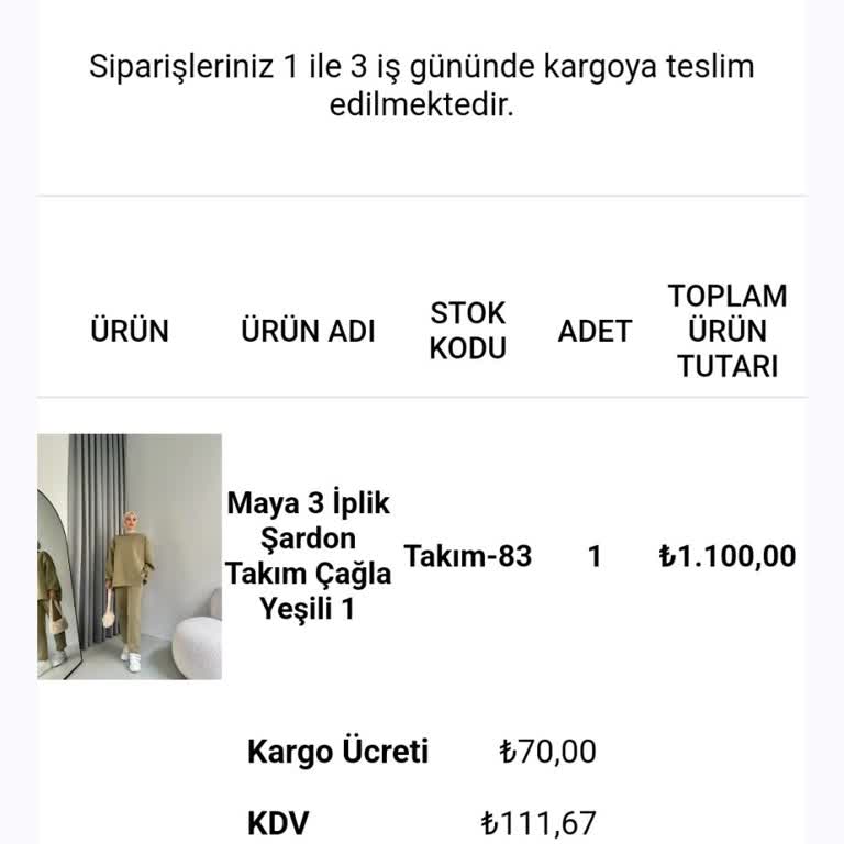 Lufin Store Sipariş Teslimatında Belirsizlik Ve İletişim Sorunları