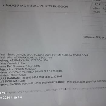 Baransu Halı'dan Överek Alınan Halı Kalitesiz Çıktı!