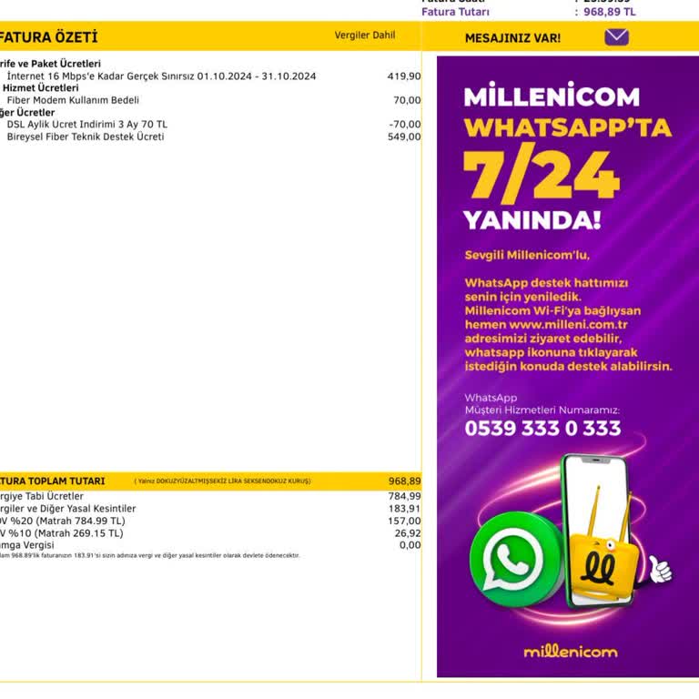 Sürekli İnternet Kesintileri Ve Yüksek Fatura Sorunu