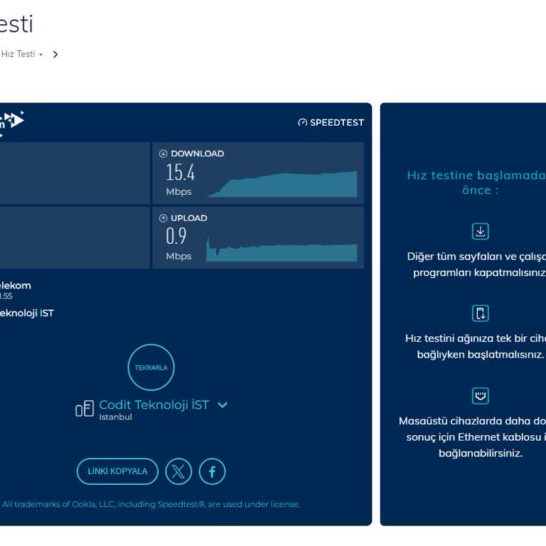 İnternet Hızı Sorunu Ve İlgisiz Müşteri Hizmetleri