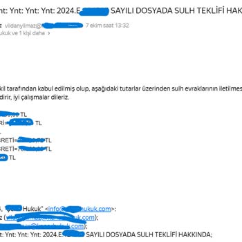 Sigorta Şirketinin Sürekli Ertelediği Sulh Süreci