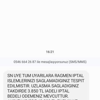 Yanıltıcı Mesajlarla Hukuk Tehdidi