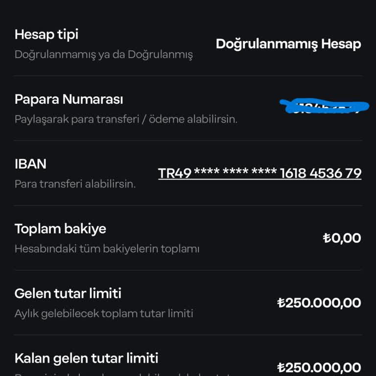Kimlik Bilgilerimle Yapılan İşlemleri Reddetme Talebi