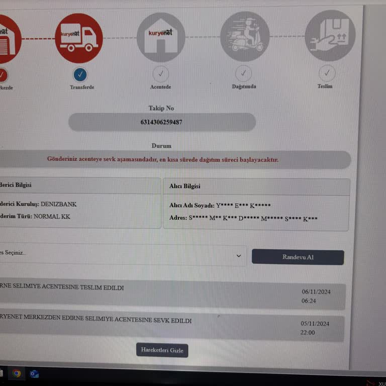 Denizbank Kredi Kartımın Teslimatında Yaşanan Gecikme Ve İletişim Sorunu