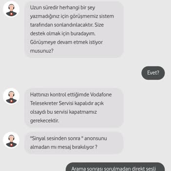 Vodafone'da Sesli Mesaj Sorunu Ve Ek Ücretlendirme