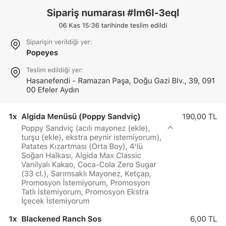 Eksik Sipariş Ve Ulaşılmaz Müşteri Hizmetleri