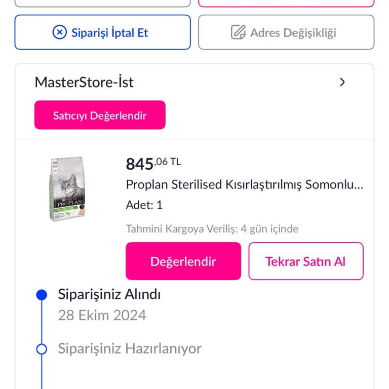 10 Gündür Kargoya Verilmeyen Sipariş