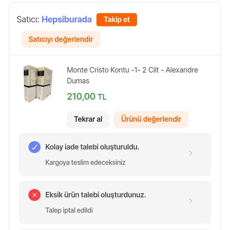 Monte Cristo Kontu 2. Cilt Krizi: Eksik Gönderim Ve Fiyat Artışı