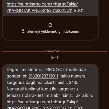 Teslim Edilmeyen Kargo Ve İletişim Sorunları