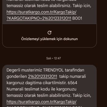 Teslim Edilmeyen Kargo Ve İletişim Sorunları