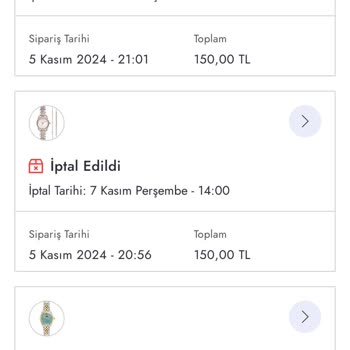 Yanlış Fiyatlandırma Nedeniyle İptal Edilen Siparişler