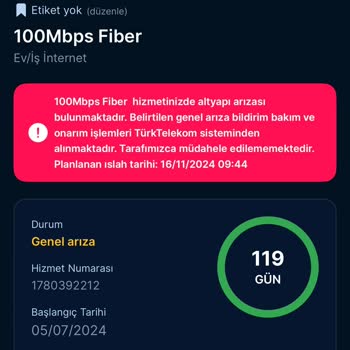 İnternet Bağlantısı Sorunu Ve Yetersiz Müşteri Hizmeti