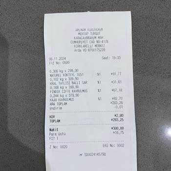 Kuru Yemişlerde Böcek Sorunu