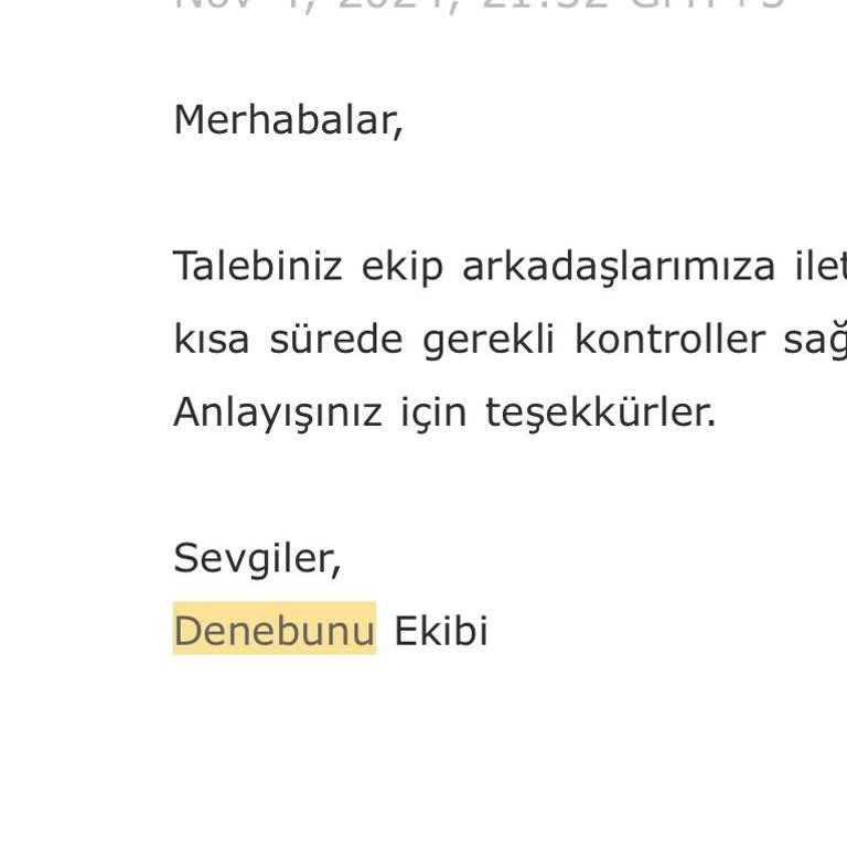 Ekim Ayı Paketim Teslim Edilmedi Ve Müşteri Hizmeti Yetersiz