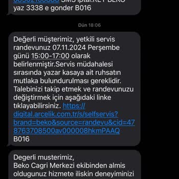 Beko Yazar Kasa Cihazlarında İletişim Sorunu Ve Yetersiz Teknik Destek
