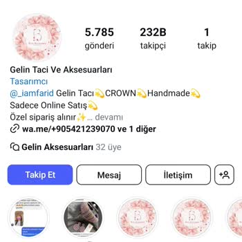 Buta.accessories Gelin Tacı Ve Aksesuarı Şikayeti!