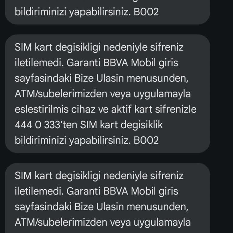 Garanti BBVA Müşteri Hizmetlerine Ulaşamama Sorunu