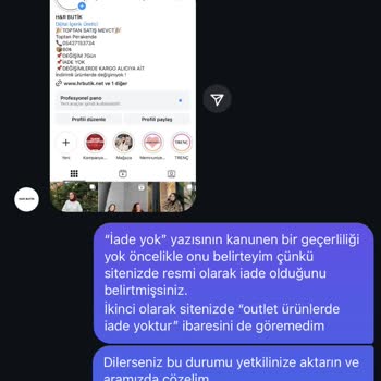 İndirimli Ürünlerde İade Engeli
