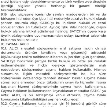 İndirimli Ürünlerde İade Engeli