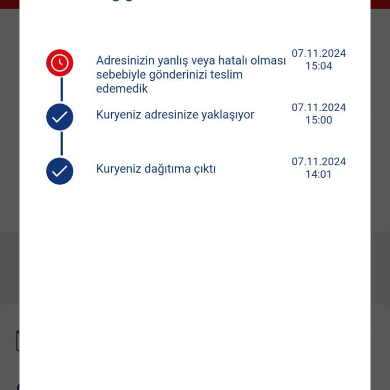 Aras Kargo Adres Hatası Ve İletişim Sorunu