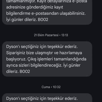 Dyson Başlık Sorunu Ve Müşteri Hizmetleri Hayal Kırıklığı