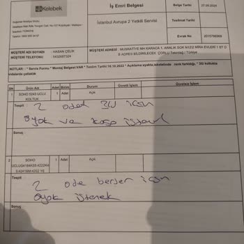 Kelebek Mobilya: Garanti Sonrası Sorunlar Ve Yetersiz Müşteri Hizmetleri