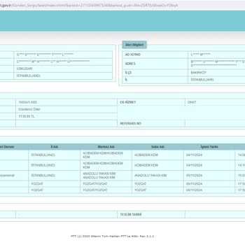 Kayıp Sipariş Ve İade Talebi