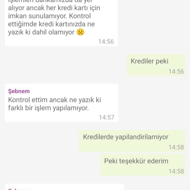 Kredi Yapılandırma Talebim Reddedildi