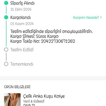 Kayıp Kargo Ve İade Talebime Dolap'tan Yanıt Yok