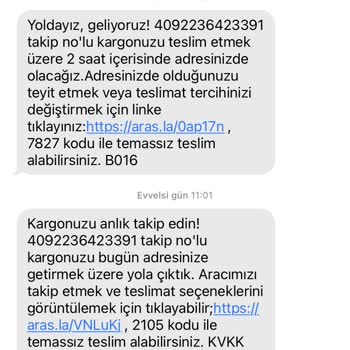 Aras Kargo İle Sürekli Teslimat Sorunları