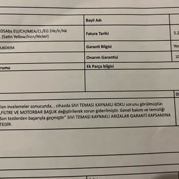 Dyson Servisinde Çözülmeyen Koku Problemi Ve Yanıltıcı Hizmet